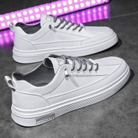 苏芈男鞋新款2021年秋季透气小白鞋男潮鞋子薄款百搭白鞋韩版休闲板鞋