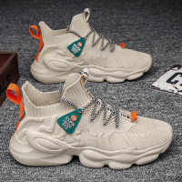 苏芈鞋男鞋秋季2021新款飞织网面潮鞋透气男士休闲鞋运动跑鞋