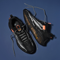 苏芈秋季透气男鞋子男士运动鞋跑步鞋网鞋青少年休闲潮鞋