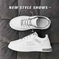 苏芈男鞋春秋季2021新款百搭休闲小鞋子男潮鞋潮流休闲皮鞋夏季透气