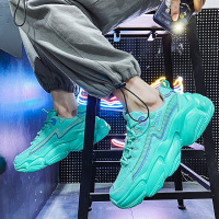 苏芈男鞋秋季2021新款青年百搭潮流休闲运动透气板鞋增高ins老爹潮鞋