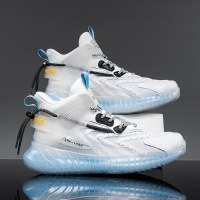 苏芈高帮秋季运动小白增高篮球潮鞋男2021年新款秋季休闲潮流