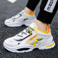 苏芈2021新款秋季男鞋子潮流百搭中港风老爹ins潮鞋透气网鞋