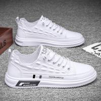 苏芈小白鞋男鞋2021年新款潮流软底皮面皮鞋男生百搭休闲黑色板鞋