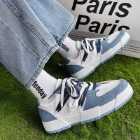 苏芈ins小众原创鞋男休闲鞋秋季男鞋低帮板鞋双鞋带男生鞋子厚底潮鞋