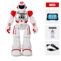 ORSIM奥森 机械战警早教智能机器人 电动唱歌红外线感应儿童遥控玩具