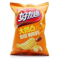 好丽友好友趣大凹凸蜂蜜黄油味75g