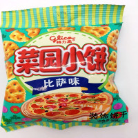 格力高菜园小饼比萨口味 50g/袋