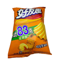 好丽友好友趣蜂蜜黄油味薯片83g