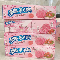 奥利奥夹心樱花草莓口味97g