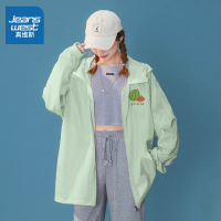 真维斯冰丝防晒服女2022新款日系小众简约外套户外轻薄透气防晒衣