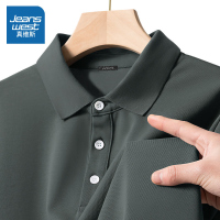 真维斯polo衫男夏季宽松ins潮牌半袖t恤商务休闲时尚翻领男士短袖