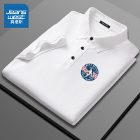 真维斯男士短袖polo衫夏季新款美式休闲翻领t恤青少年学生打底衫