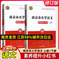 2023版南京市小学语文素养提升小红书上下册两本小学三四五六年级南京市小考小升初34/5/6年级复习小红书