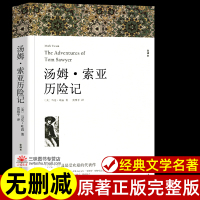 汤姆索亚历险记 马克吐温著 原著中文版完整版无删带注释青少版 小学生六年级下册阅读课外书课外阅读书