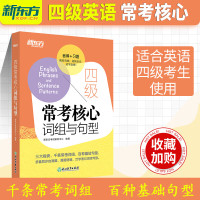 备考2022年12月大学英语四级考试 四级常考核心词组与句型 cet4级句型短语法句式同步自测真题语境虚拟语气测试题专项