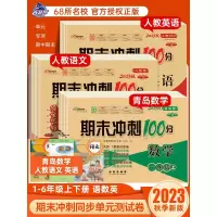青岛版数学试卷小学一二三四五六年级上册下册语文数学英语试卷青岛版63六三制期末冲刺10