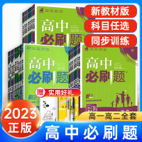 2023新教材高中必刷题数学必修一二三化学物理生物语文英语政治历史地理全套人教