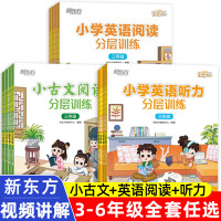 小学英语听力分层训练阅读分层训练小古文阅读分层训练三四五六年级小学常考知识清单难题