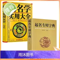 正版 起名专用字典+起名学实用大全 杨适存 宝宝起名 姓名学 数理 吉凶简表 专为取名起名书籍起名学周易起名书