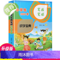 小学生识字宝典 3500字笔画笔顺 小学生认字宝典王凤林编 小学生识字大全书3500字书 小学汉字笔画笔顺书 小学生汉字