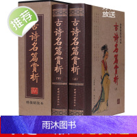 正版精装 中国诗词名篇赏析(上册)+下册 2册 中国诗词大会给孩子的古诗词 唐诗宋词评注格律诗词歌赋古诗名篇赏析 中国