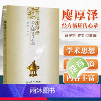 [正版] 廖厚泽经方临证传心录 赵宇宁 等 中医伤寒论经方临床应用经验可搭可搭黄煌经方使用手册经方讲习录等购买学习人民