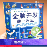 [正版] 全脑开发举一反三 4-5岁 全脑思维阶梯训练 提升孩子的 观察力 注意力 分类能力 语言能力 记忆力 儿童智