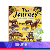 [正版]动物大迁徙大自然之旅 英文原版绘本 The Journey 自然冒险绘本4-8 Hanako Clulow著作