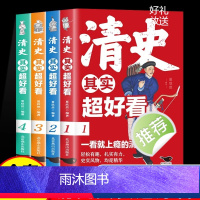 (全4册)清史其实超好看 [正版]清史其实超好看全4册 清朝那些事儿中国历史书清朝代史清史满清王朝康熙乾隆皇帝小学生青少