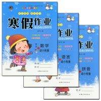 学前班语言 幼儿园寒假作业大班学前班小中班假期练习册全套语言拼音数学题本