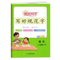 阳光同学写好规范字2下 2022版写好规范练字帖小学生1一2二3三4四5五6六年级下册