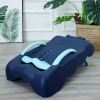 曜石黑墨绿 儿童洗头躺椅宝宝洗头椅子1-15岁小孩洗头床加厚男童女童洗头神器