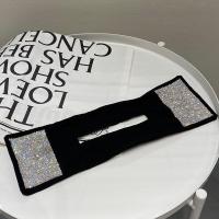 P18气质黑 丸子头盘发神器带水钻扭扭夹懒人头饰发卡女夏季后脑勺蝴蝶结发饰