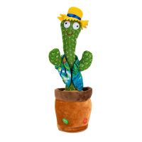 USB充电版 毛绒玩具跳舞仙人掌扭扭仙人掌会扭动会唱歌会跳舞生日礼物女儿童