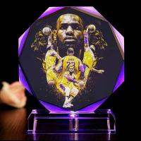 詹姆斯1 彩色迷你款(高度10厘米)礼盒 科比手办生日礼物男生小夜灯NBA纪念品送给男朋友的礼物兄弟同学