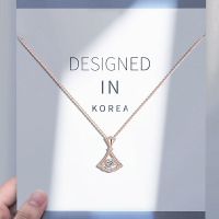 小裙子玫瑰金色 [无包装]自带款 灵动吊坠女温柔仙气酷女潮个性项链不掉色高级感钛钢锁骨链小冷淡