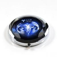 晶莹白羊座 自用无包装 男士专用镜子宿舍便携化妆镜学生超简约男生小镜子刮胡须