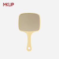 简约方镜 可爱动物手柄镜韩式少女化妆镜创意手持镜女学生宿舍用小便携镜子