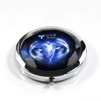 晶莹白羊座 自用无包装 小镜子。厂家直销男士专用高清镜子宿舍便携化妆镜学生超简约男生