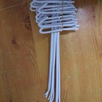 白钩10厘米买一捆发30个 铁网格网片饰品架挂墙网状货架超市挂钩手机配件上墙铁架