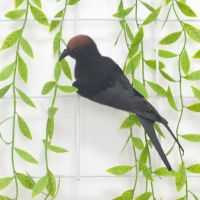 燕子一只 仿真燕子客厅卧室阳台装饰假鸟装饰小燕子墙面挂件壁饰