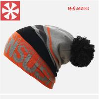 MZ002 户外滑雪帽 保暖防风彩色球帽子平帽 滑雪帽子时尚韩版男女帽子