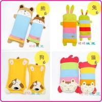 小号猫 卡通儿童枕头可爱小熊枕套加厚1岁全棉可洗两用女宝枕头男孩