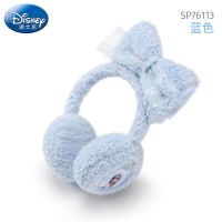 冰雪蝴蝶结-蓝色 女童耳罩秋冬季女孩耳暖耳朵套宝宝耳包可爱儿童保暖护耳套