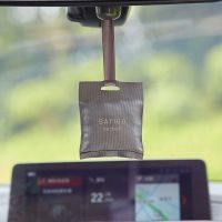 (挂绳款)1个 香纳尔香(约75%选择) 车载香薰香水级香包持久清香装饰用品车内除异味活性炭除甲醛挂件