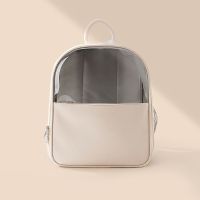 [皮质款]奶黄色 猫包外出便携宠物背包猫咪外出太空舱狗狗背包猫咪双肩包猫咪用品