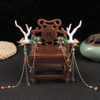 发夹一对(带流苏) 古风配饰瑶遇见神鹿项圈璎珞汉服汉元素王者荣耀瑶瑶公主项链流苏