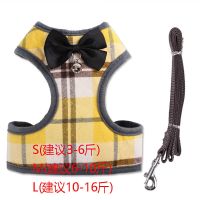 黑色小礼服 S(建议3-6斤) 小型狗狗牵引绳胸背带泰迪比熊小型犬背心式遛狗绳猫绳子宠物用品