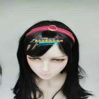 玫红儿童 发带一条价 迪士尼茉莉公主在逃cos少女儿童 阿拉丁头饰神灯发饰发卡头箍发带